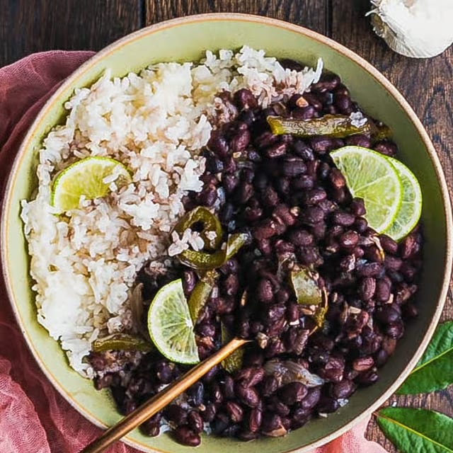 Beans and Rice.