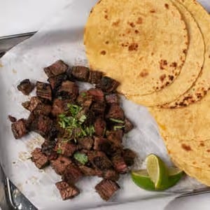 Charbroiled Mesquite Steak.